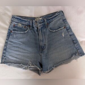 High rise mom short